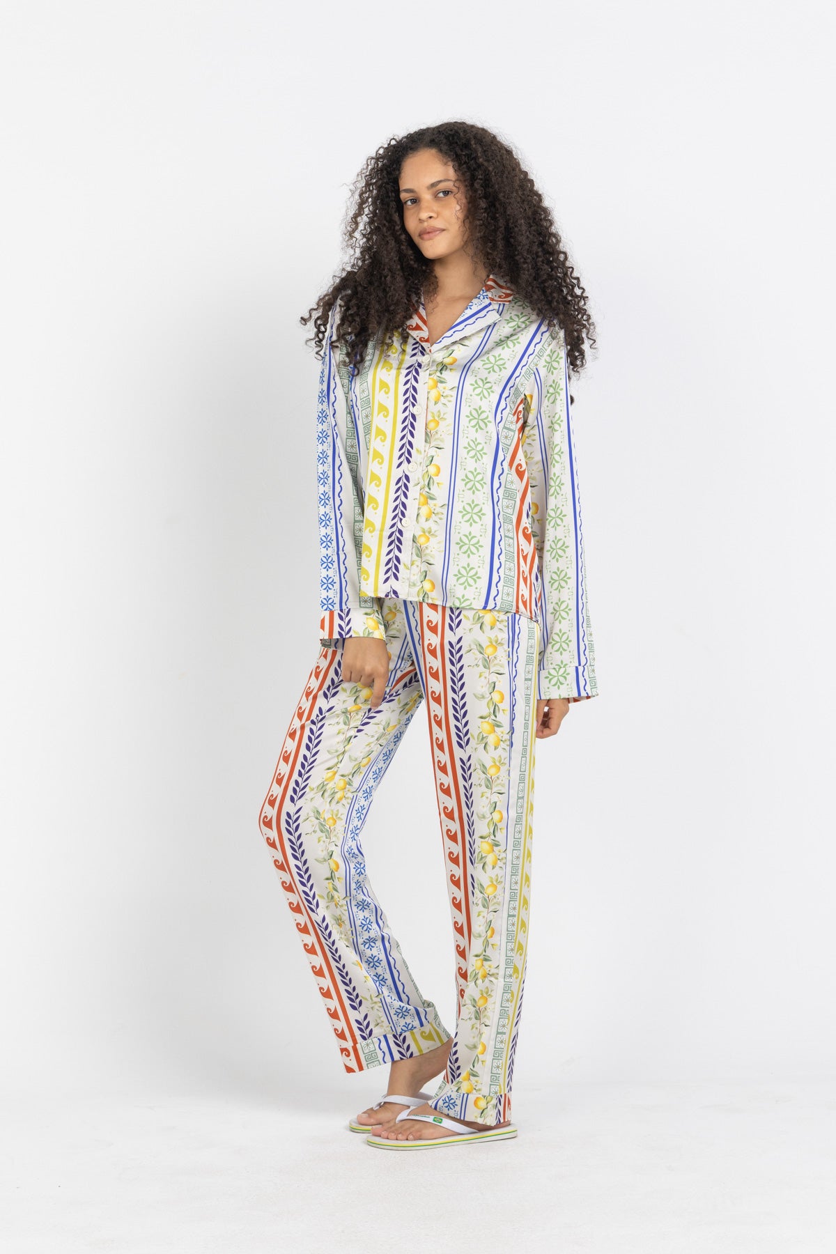 Image of Satin Pajamas – Chic, Comfy, Effortless